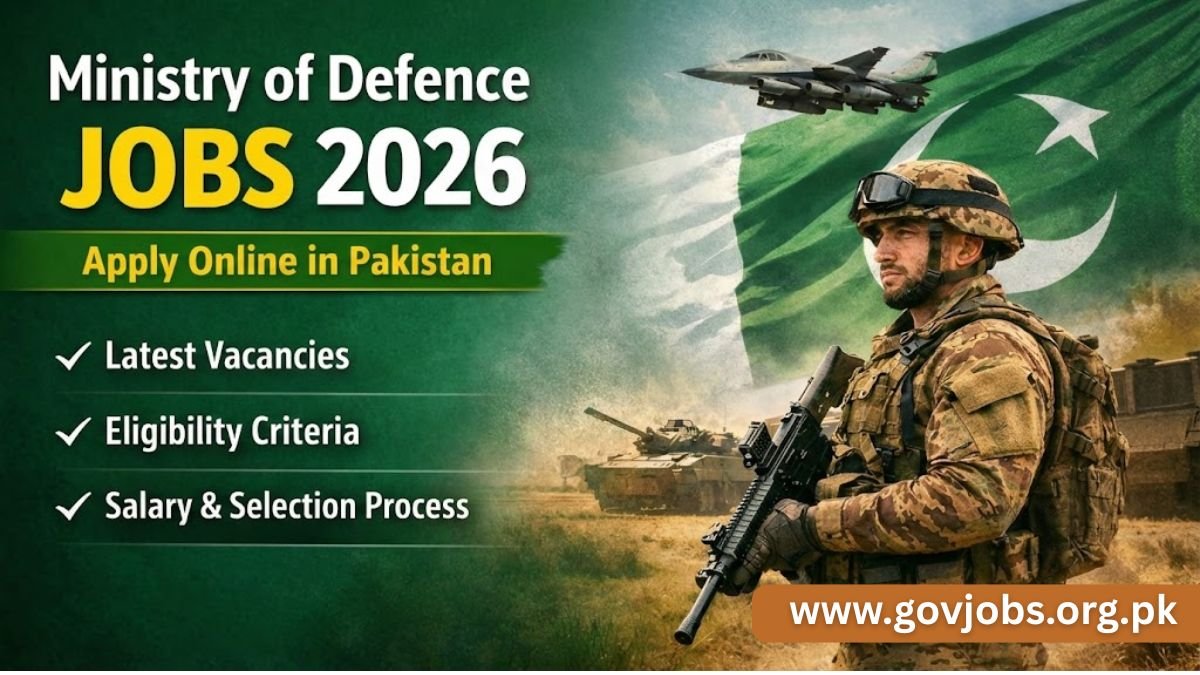 Ministry of Defence Jobs 2026 Apply Online