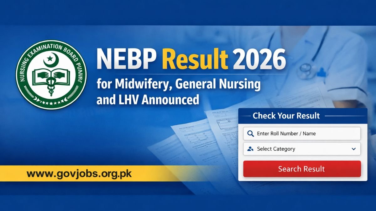 NEBP Result 2026 Check Online By Roll Number