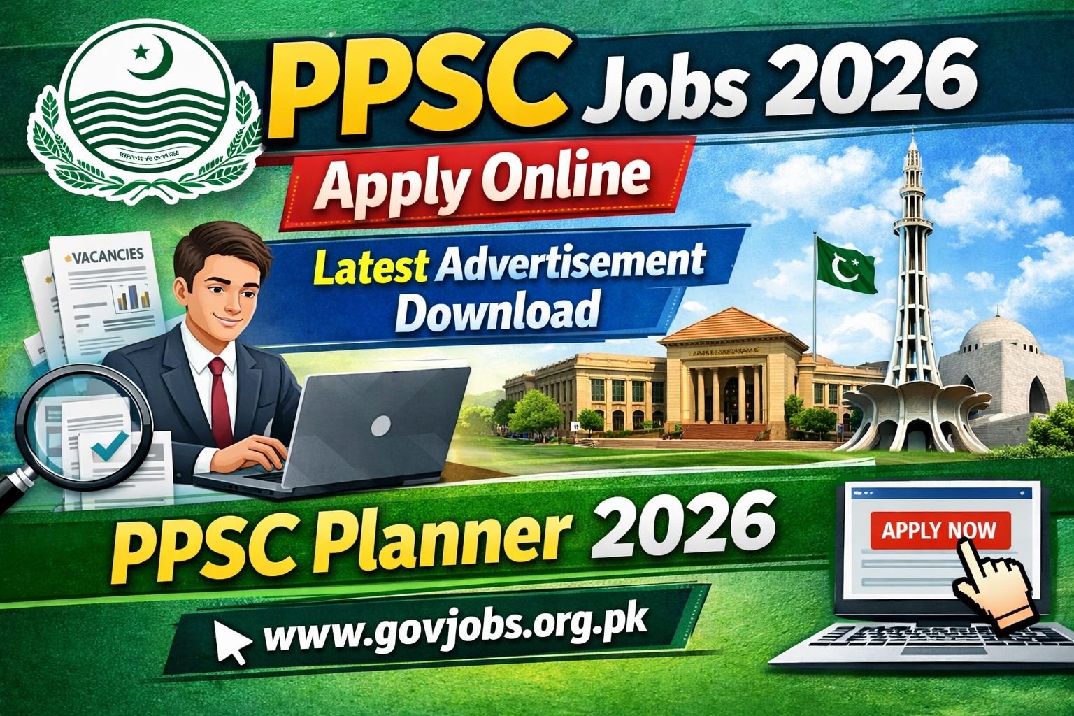 PPSC Jobs 2026 Apply Online – Latest Advertisement ppsc.gop.pk