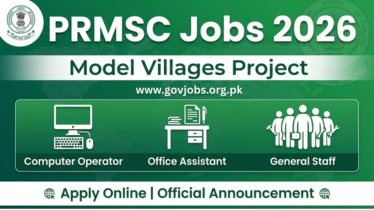 PRMSC Jobs 2026 Online Apply Last Date