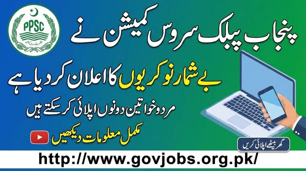 ppsc.gop.pk jobs 