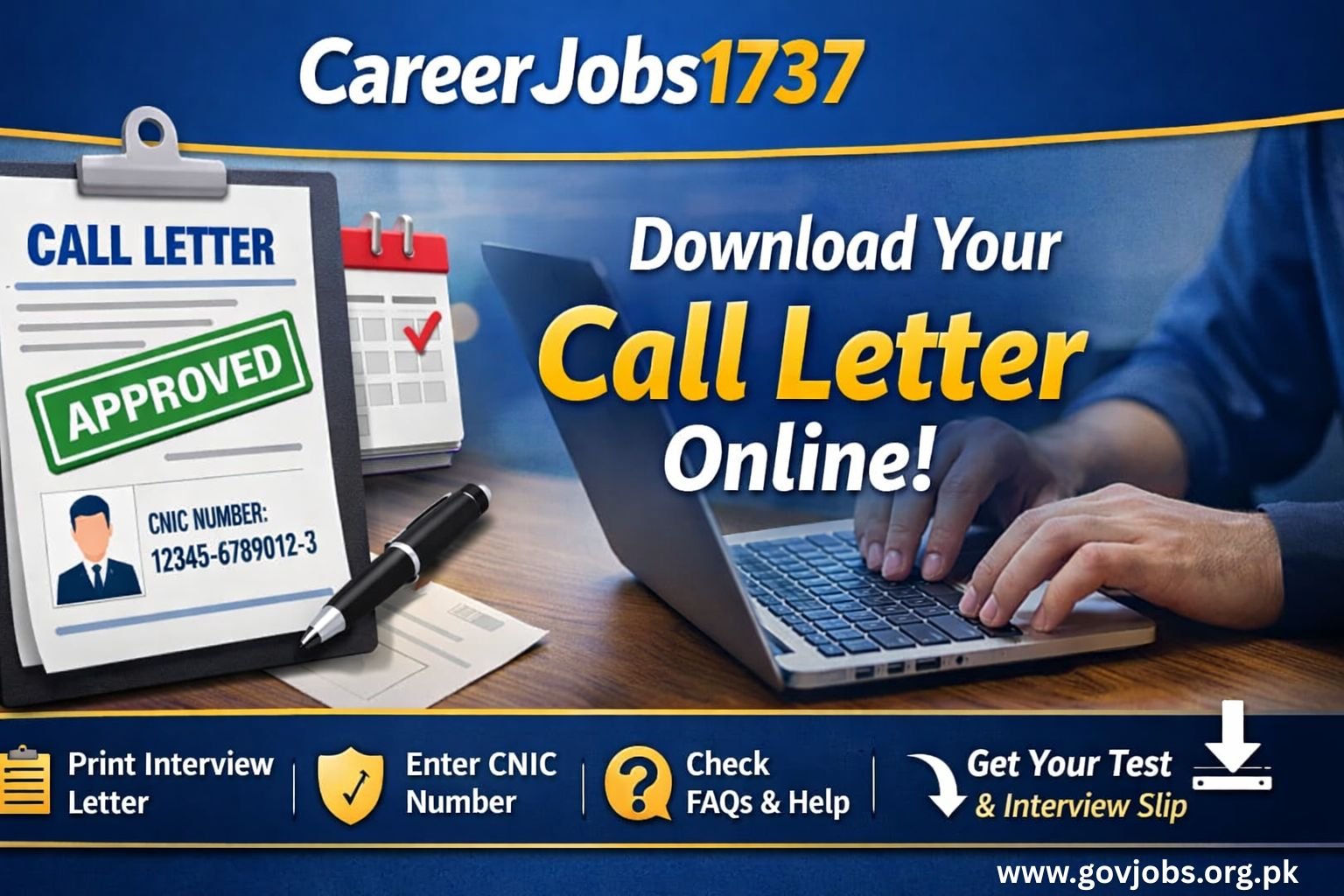 CareerJobs1737 Call Letter Download 2026