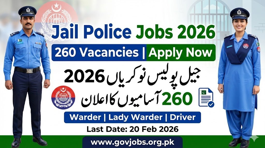 Jail Police New Jobs 2026 Apply Online