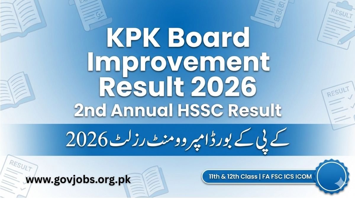 KPK Board Improvement Result 2026 – HSSC 2nd Annual Exam