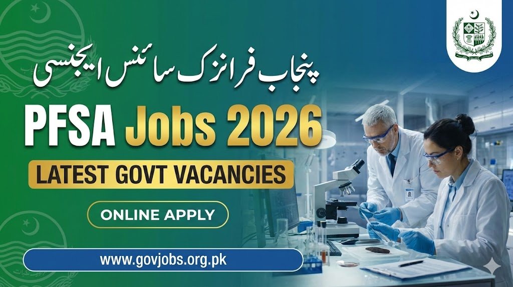 PFSA Jobs 2026 Online Apply pfsa.punjab.gov.pk