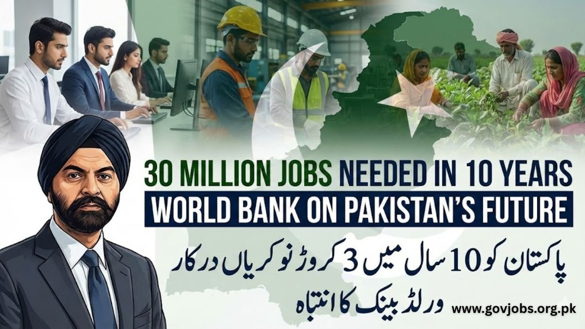 Pakistan Must Create 30 Million Jobs in 10 Years: World Bank
