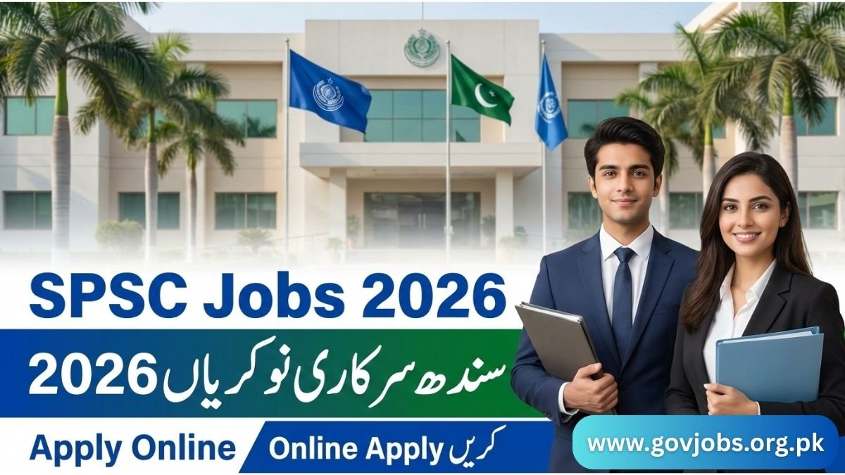 SPSC Jobs 2026 Apply Online - Sindh Government Jobs