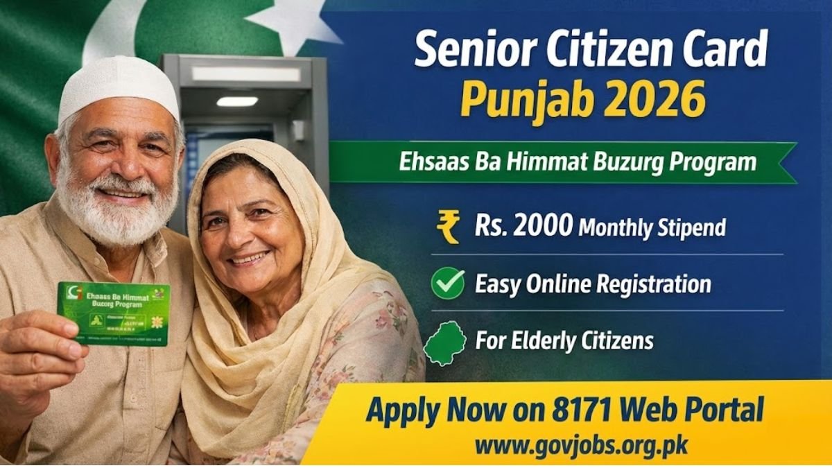 Senior Citizen Card Punjab Online Apply 2026