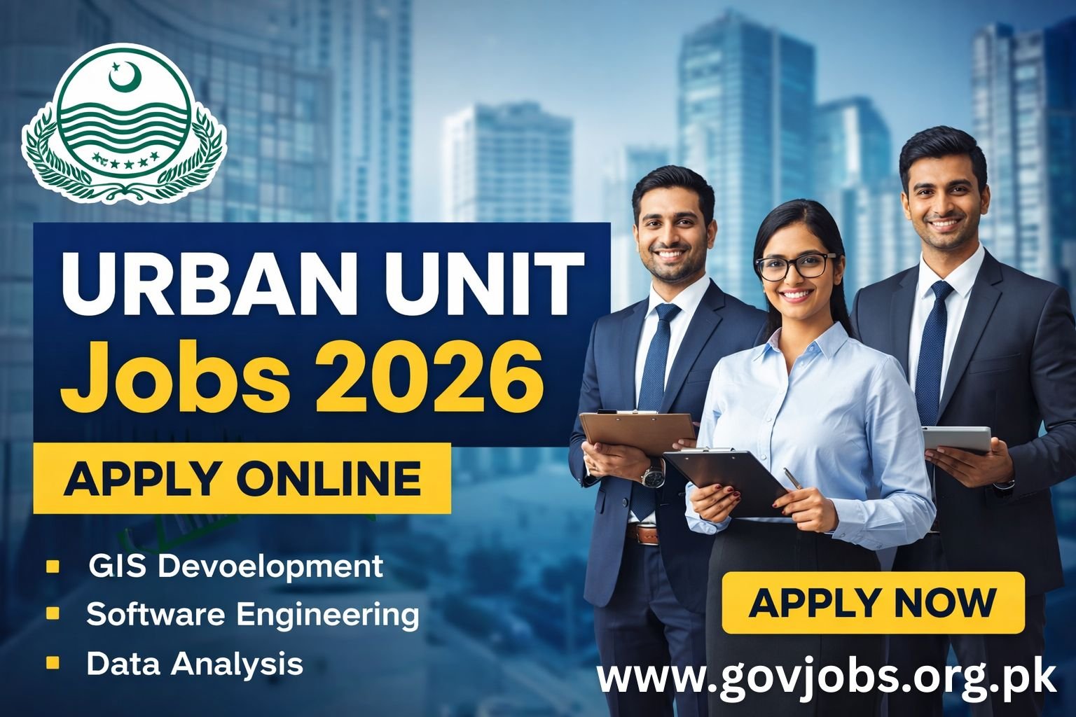 Urban Unit Jobs 2026 Apply Online | Punjab Government Careers